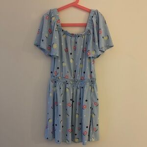 Tommy Hilfiger Blue Floral Kids Dress